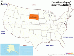 south-dakota-location-map
